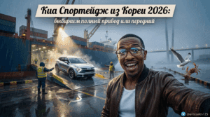 Новый кроссовер Киа Спортейдж 2026 года из Кореи - сравнение полного и переднего привода