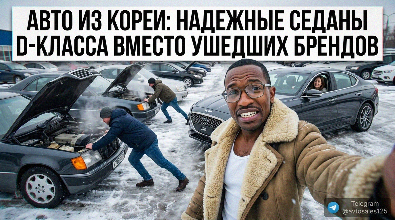 Надежные седаны D-класса из Кореи взамен ушедших брендов