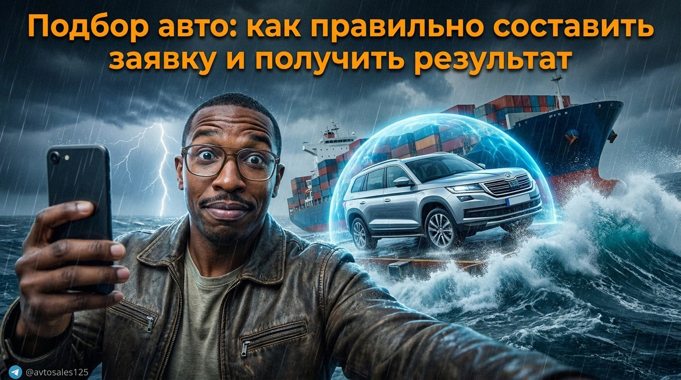 Иллюстрация правильного составления заявки на подбор автомобиля для успешного результата