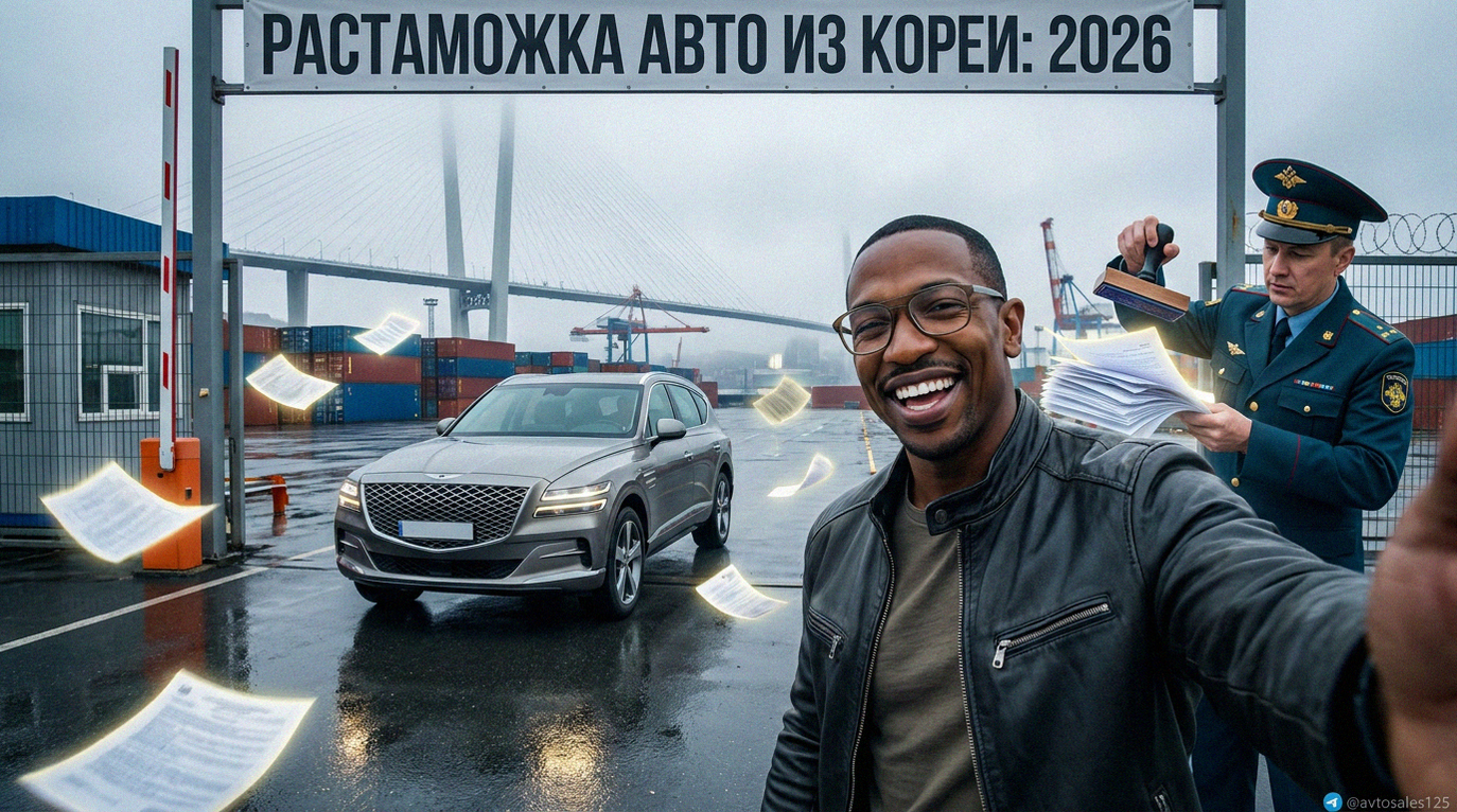 Сроки и этапы растаможки автомобилей из Кореи через Владивосток в 2026 году