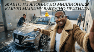 Японские автомобили которые выгодно пригнать в РФ до 1 миллиона рублей
