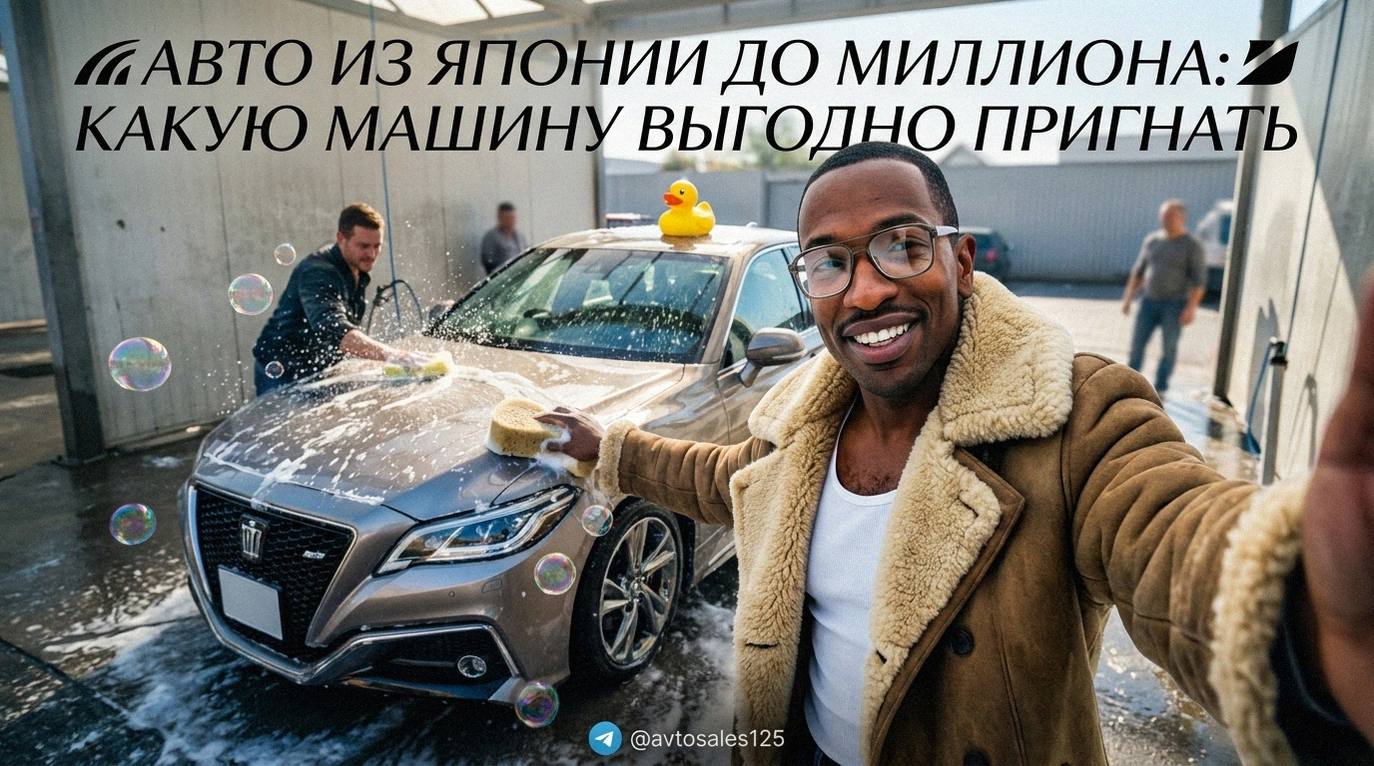 Японские автомобили которые выгодно пригнать в РФ до 1 миллиона рублей