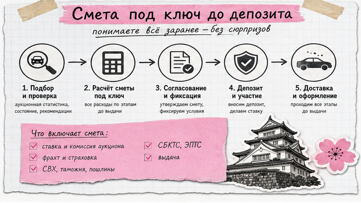 Схема бюджета до номеров и сметы под ключ до депозита
