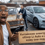 Фотографии китайских электромобилей Li Auto и Zeekr для обзора и сравнения