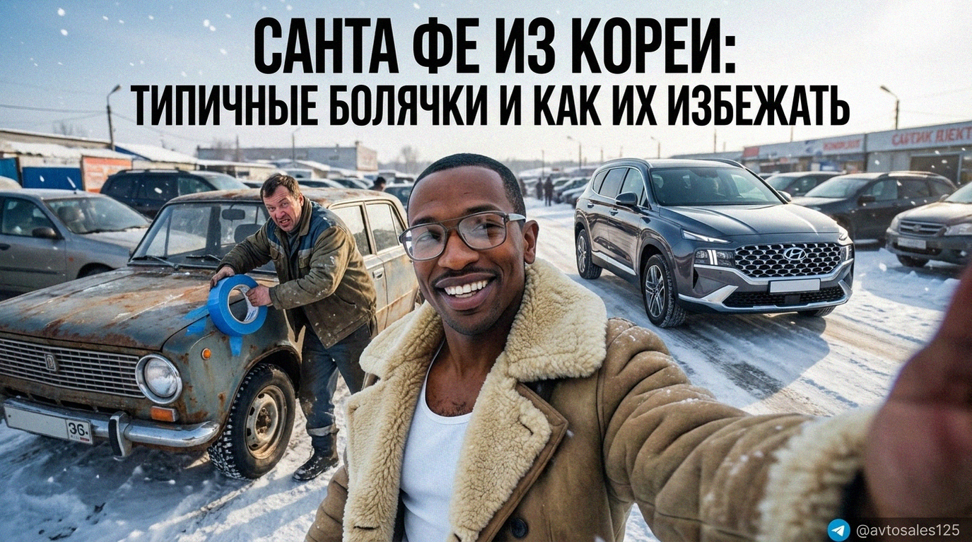 Автомобиль Hyundai Santa Fe привезенный из Кореи, диагностика типичных неисправностей и советы по ремонту