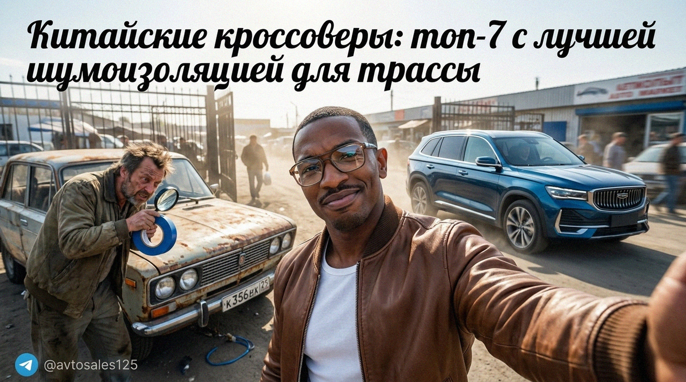 Китайский кроссовер на трассе - рейтинг автомобилей с лучшей шумоизоляцией