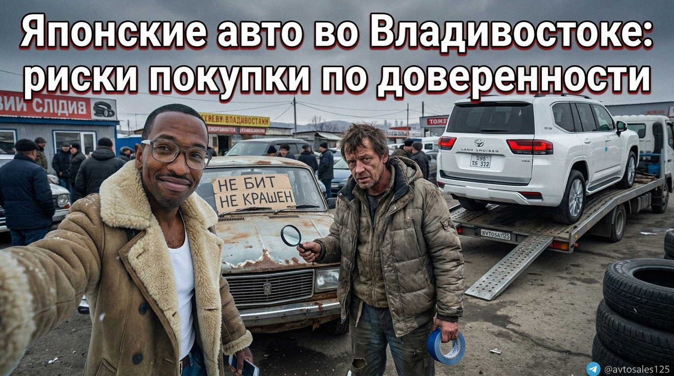 Рынок японских автомобилей во Владивостоке и риски оформления сделки по доверенности