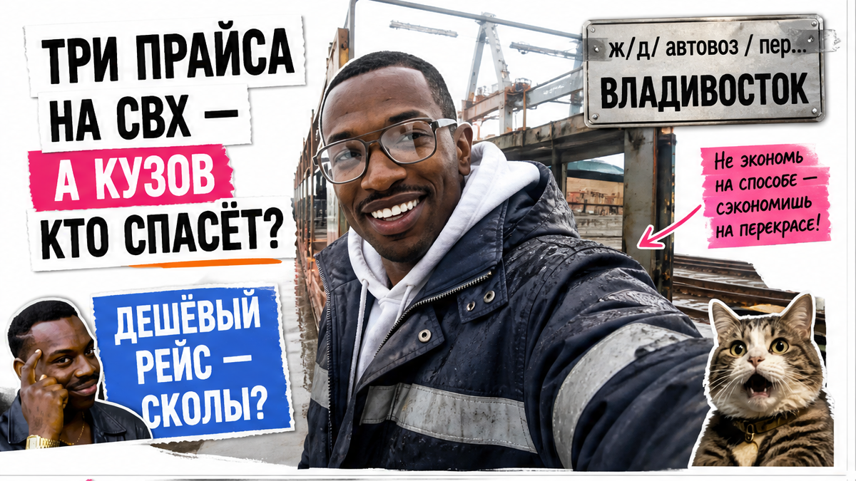 Герой Авто-Сейлс у автовоза во Владивостоке, кроссовер на погрузке, плашка ж/д автовоз перегон