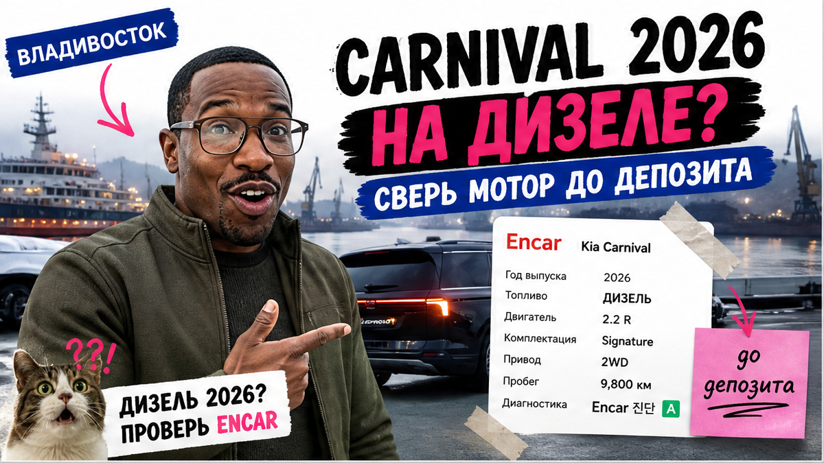 Герой Авто-Сейлс у минивэна с карточкой Encar, плашка до депозита, угол avto-sales125.ru